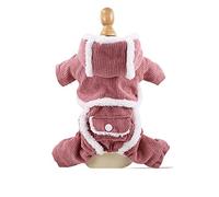 Coat Jacket Winter Dog French Bulldog Warm Pet Clothes Puppy Chihuahua Clothes for Small Meduim Large Dogs Vest Reversible (A M Code)