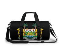 Coat of Arms of Sierra Leone - Bolsa de deporte para gimnasio, viajes, ligera, para fin de semana, para hombres y mujeres, Estilo:, 17.7in/9in/9in, MHXYZHW