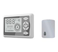 COATI - Termostato Digital Portátil, Programable, Compatible con Sistemas de Calefacción, Rango de Temperatura 5º a 35º, Modo Automático, Programa, Manual y Anti-congelante, Color Blanco