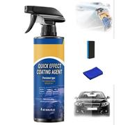 Coating Spray from Germany - Quick Effect Coating Agent for Car, Car Quick-Acting Coatings Agent Spray, Car Scratch Wax Polish Sprays Waterless Wash for Shine & Protection 120ml (1)