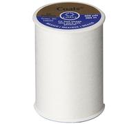 COATS - Hilo multiusos de 400 yardas, color blanco (una bobina de hilo)