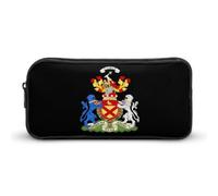 Coats of Arms of Henry Bruce - Estuche divertido para bolígrafos, lápices de alta capacidad, bolsa de papelería, organizador de cosméticos para hombres y mujeres, Estilo:, 22*12*5cm, MHXYZHW