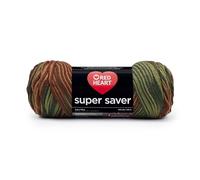Coats: Yarn Red Heart Ovillo Super Saver, Heartfelt, Materiales sintéticos, Multicolor, 11.67 x 27.4 x 11.67 cm