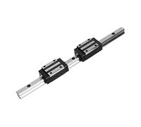 Coavoo 1 pieza HGR15 1400mm 15mm guía lineal de rodamiento + 2 piezas HGH15CA rodamientos de deslizamiento de bloque de deslizamiento de alta precisión para fresadoras CNC, tornos, impresoras 3D
