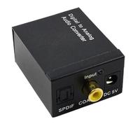 Coaxial Optical Converter R L Audio Output Amplifier Device