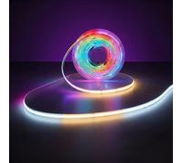 Cob LED Tira RGB + Tw 2700-6000K 80W 5m 24V IP20 CRI92 - Homogene Lichtlinie