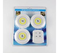 COB Smart Wireless Night Light, Pasteable Mini Touch LED Light Lámpara De Noche Decorativa con Control Remoto para Iluminación De Escaleras De Armarios De Cocina