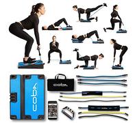 Coba Board GLUTE Trainer - Sistema Completo de Entrenamiento en casa, máquina de Ejercicio de Tronco y glúteos, Banda de Resistencia portátil para Gimnasio en casa, Entrenador de Cuerpo Completo