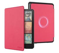 CoBak Funda magnética para Kindle Paperwhite 12th Gen 2024 y Kindle Colorsoft de 7 Pulgadas, Compatible con iPhone MagSafe, para Samsung, Belkin/Anker Wireless Charging Pads, Auto Sleep Wake, Rosa