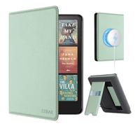 CoBak Funda magnética para Kindle Paperwhite 12th Gen 2024 y Kindle Colorsoft de 7 Pulgadas, Compatible con iPhone MagSafe, para Belkin/Anker Wireless Charging, Auto Sleep/Wake (Negro con Soporte)