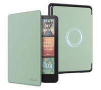 CoBak Funda magnética para Kindle Paperwhite 12th Gen 2024 y Kindle Colorsoft de 7 Pulgadas, Compatible con iPhone MagSafe, para Samsung, Belkin/Anker Wireless Charging Pads, Auto Sleep Wake, Salvia