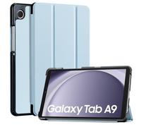 CoBak Funda para Samsung Galaxy Tab A11 (2025) / A9 2023 (SM-X110/X115) de 8,7 Pulgadas, Nueva Piel sintética con función de Encendido y Apagado automático (zul Claro)