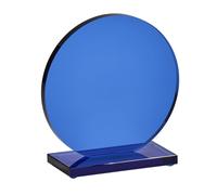 Cobalt Orb Trophy (5 in. W x 4.5 in. H)
