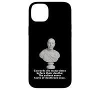 Cobardes angustiados Valiant Taste Julio César Cita Tragedia Carcasa para iPhone 14 Plus