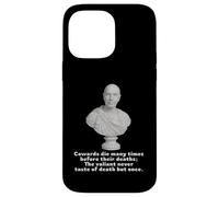 Cobardes angustiados Valiant Taste Julio César Cita Tragedia Carcasa para iPhone 14 Pro Max