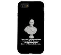 Cobardes angustiados Valiant Taste Julio César Cita Tragedia Carcasa para iPhone SE (2020) / 7 / 8