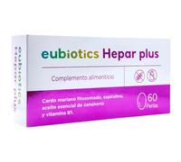 Cobas Eubiotics Hepar Plus Cápsulas - Suplemento para Detoxificación y Salud Hepática - Con Cardo Mariano, Alcachofa, Desmodium y Colina - Depurativo del Hígado -