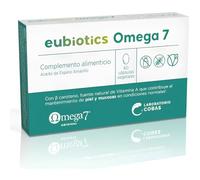 Cobas Eubiotics Omega 7 60 Cápsulas - Con Aceite de Espino Amarillo SBA24, Omegas 3-6-7-9 y Vitaminas A y E - Para Piel y Mucosas