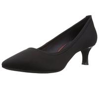 Cobb Hill Rockport Collection TM Kaiya - Zapatos de tacón para Mujer, Negro Elastic, 8 Wide