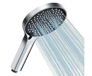 Cobbe Alcachofa Ducha, Alcachofa de Ducha Alta Presion, Grande Ahorro de Agua Cabezal de Ducha con 3 Modos (Cromo)