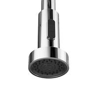 Cobbe Grifo de resorte cromado con cabezal de pulverización