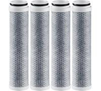 Cobbe Pack de 4 Filtros de Repuesto para Alcachofa de Ducha, Sistema de Filtro de Ducha de Carbono 2.0, Suavizante de Agua, Perlas de Filtro de Agua Dura, Reduce la Piel
