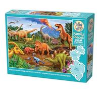 Cobble Hill - Rompecabezas familiar de 350 piezas, diseño de dinosaurios (familia)