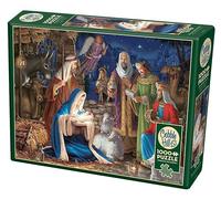Cobble Hill Puzzle de 1000 Piezas - Milagro en Belén - Póster de Muestra Incluido, Deluxe