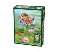 Cobble Hill Rompecabezas de 1000 Piezas, Tierra del Loto, póster de Muestra Incluido