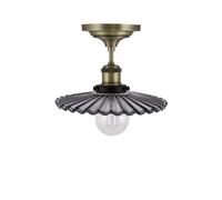Globen Lighting Plafón Cobbler 25 cm humo