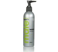 Cobeco Male Lubricante Efecto Calor 250 Ml - Sensación Cálida y Suave Para Masaje y Uso Diario