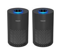 Cobectal - Paquete de 2 purificadores de aire para dormitorio y hogar, limpiador de aire con filtro HEPA 3 en 1 H14 para habitación de hasta 1050 pies cuadrados, modo de sueño y función de aroma