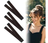 cobee 3 piezas para hacer moños para cabello de mujer, kit de moño de ballet, accesorios para hacer moños, herramienta de trenzado francés, rizador, diademas, para mujeres y niños, pelo largo y corto