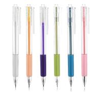 cobee Cuchillo Pen Craft Herramientas de corte, 6 piezas de precisión de papel con mango de silicona antideslizante, diseño de dibujos animados, estudiantes, bolígrafo de cuchillo multiusos creativo