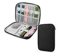 cobee Estuche de almacenamiento para correa de reloj, bolsa organizadora de correa de reloj, soporte impermeable para correa de reloj, compatible con todas las correas de reloj y accesorios