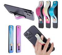 Cobee Phone Loop Finger Holders, 5 Pcs Strap Grip Holder Soportes telescópicos para teléfono celular Universal Silicone Colorful Stand Compatible con la mayoría de los inteligentes(color Painting)