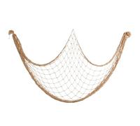 Cobee Red de pesca decorativa, 100 x 200 cm, red de pesca decorativa para niños, decoración de pared, playa, temas, fotos, decoración de pared, estilo mediterráneo, red, decoración de salón, fondo