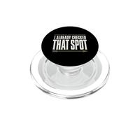 Cobertizo de Caza Cazador de Cuernos Caza Alce Cola Blanca PopSockets PopGrip para MagSafe