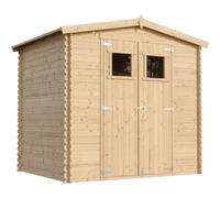 Cobertizo de madera CON SUELO TRATADO - 226x236cm/4.33 m² - TIMBELA M369+M369G