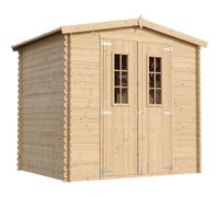 Cobertizo de madera CON SUELO TRATADO - 226x236cm/4.33 m² - TIMBELA M369C+M369G