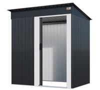 Cobertizo metálico 181x162x86cm Antracita