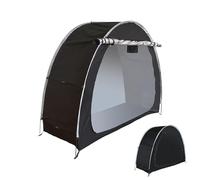 Cobertizo para bicicleta, tela Oxford de 82.68 x 59.06 x 64.96 pulgadas, tienda de campaña de almacenamiento para bicicletas, impermeable, cubierta para bicicletas, refugio duradero para exteriores