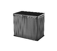 Cobertizo sio darwin gris con 1150l capacidad 141x82x120 cm keter
