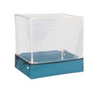 Cobertizo transparente multiusos para cultivar hongos y proteger plantas jóvenes de condiciones ambientales duras (casa de setas)