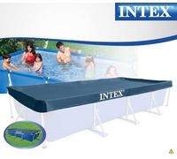 Telas para la Piscina Intex - Toalla Cubierta Cm. 450x220 Marco 28039