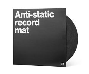 Cobertor Slipmat de Plato de Tocadiscos de Fieltro y Carbón - AM Clean Sound Anti-Static Record Mat