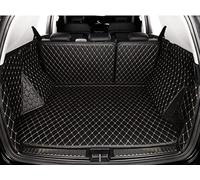 Cobertura Completa Alfombrillas de Maletero de Coche para Jeep Renegade 2016-2022（Nets on Both Sides）, Maleteros Bandeja Trasero Alfombra Protectora Accesorios,Black Beige