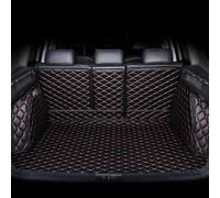 Cobertura Completa Funda De Maletero De Coche para Mercedes Benz GLC X253 GLC43 63 AMG 4MATIC 2017-2024 2025, Cuero Antislip Alfombrillas para Maletero Proteccion,B-Black Red Line