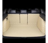 Cobertura Completa Funda De Maletero De Coche para Mercedes Benz GLC X253 GLC43 63 AMG 4MATIC 2017-2024 2025, Cuero Antislip Alfombrillas para Maletero Proteccion,E-Beige