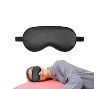 Cobertura de tono del sueño ocular - mascarillas para los ojos con correa ajustable para dormir | Cubierta ocular Soft Satin Blindfold | Máscara de ojos black0ut para hombres